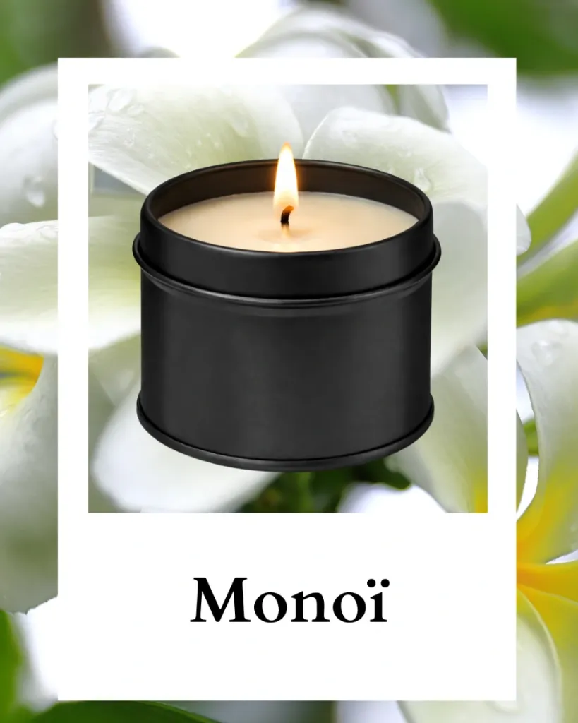 Monoï – Bougie parfumée artisanale