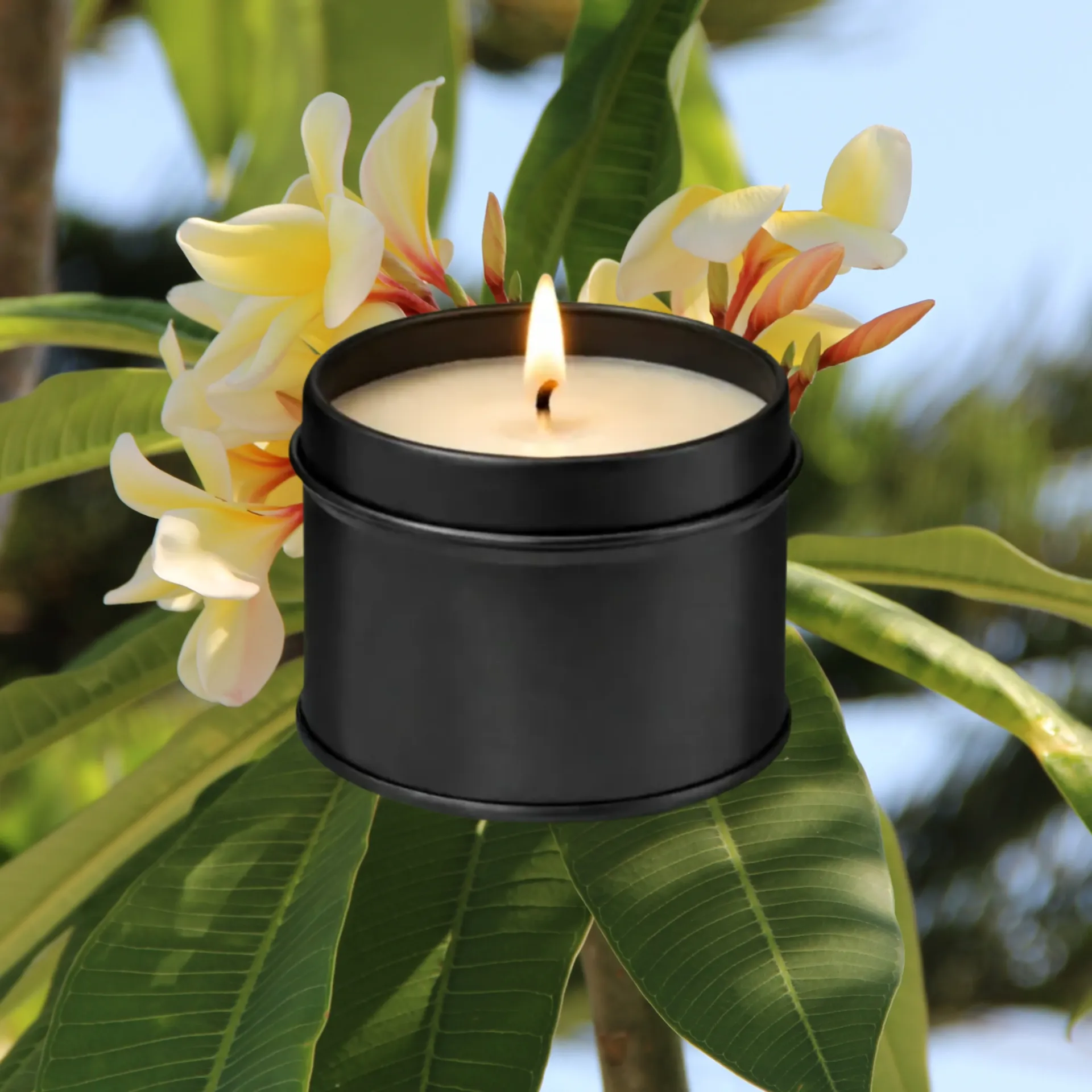 Monoï – Bougie parfumée artisanale