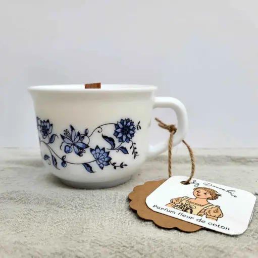Lady Doucebrise - bleu floral